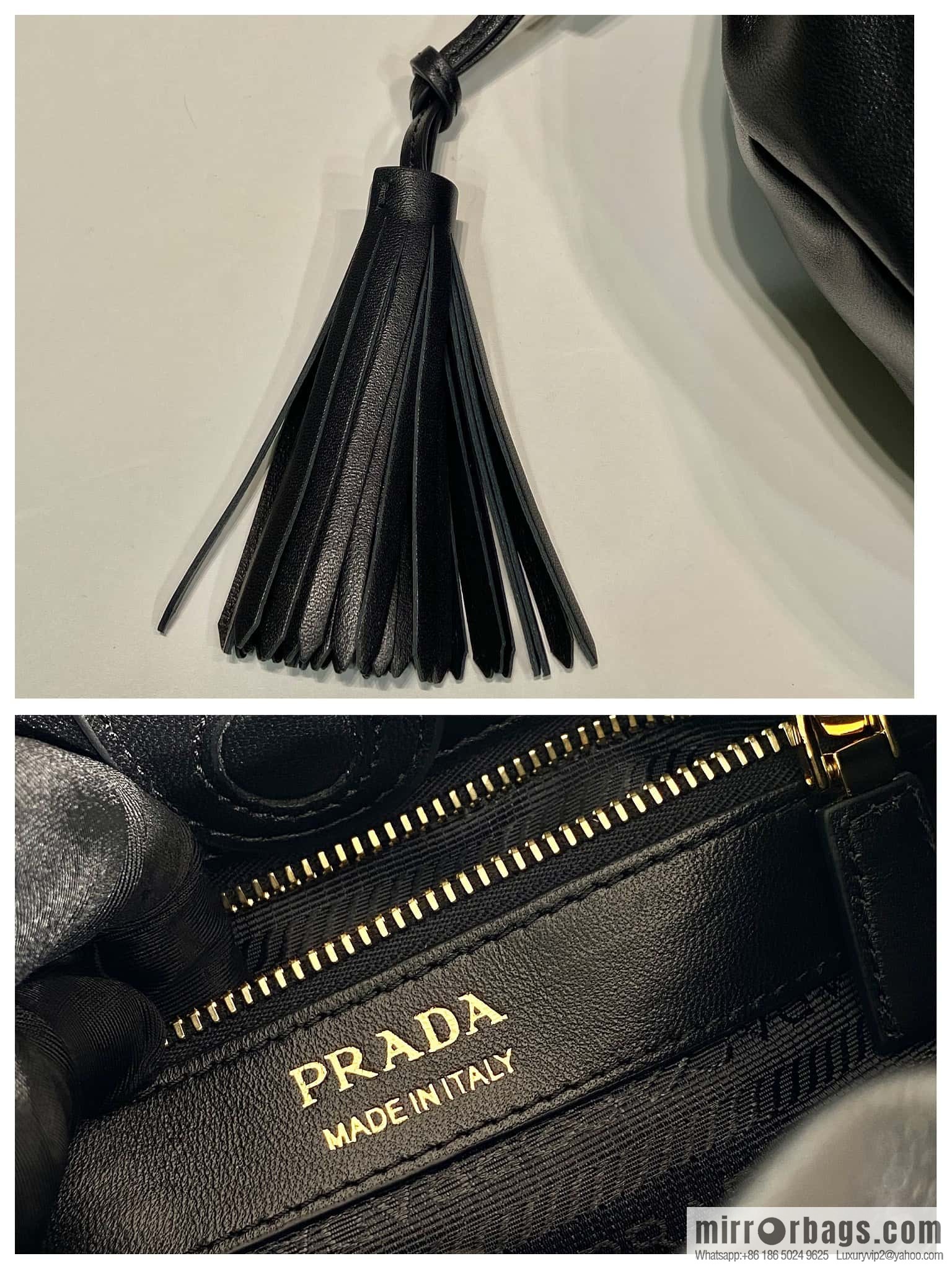 PRADA 🎉 new lucky bag 🎉 1BG541 small sheepskin 🎉🎉 black