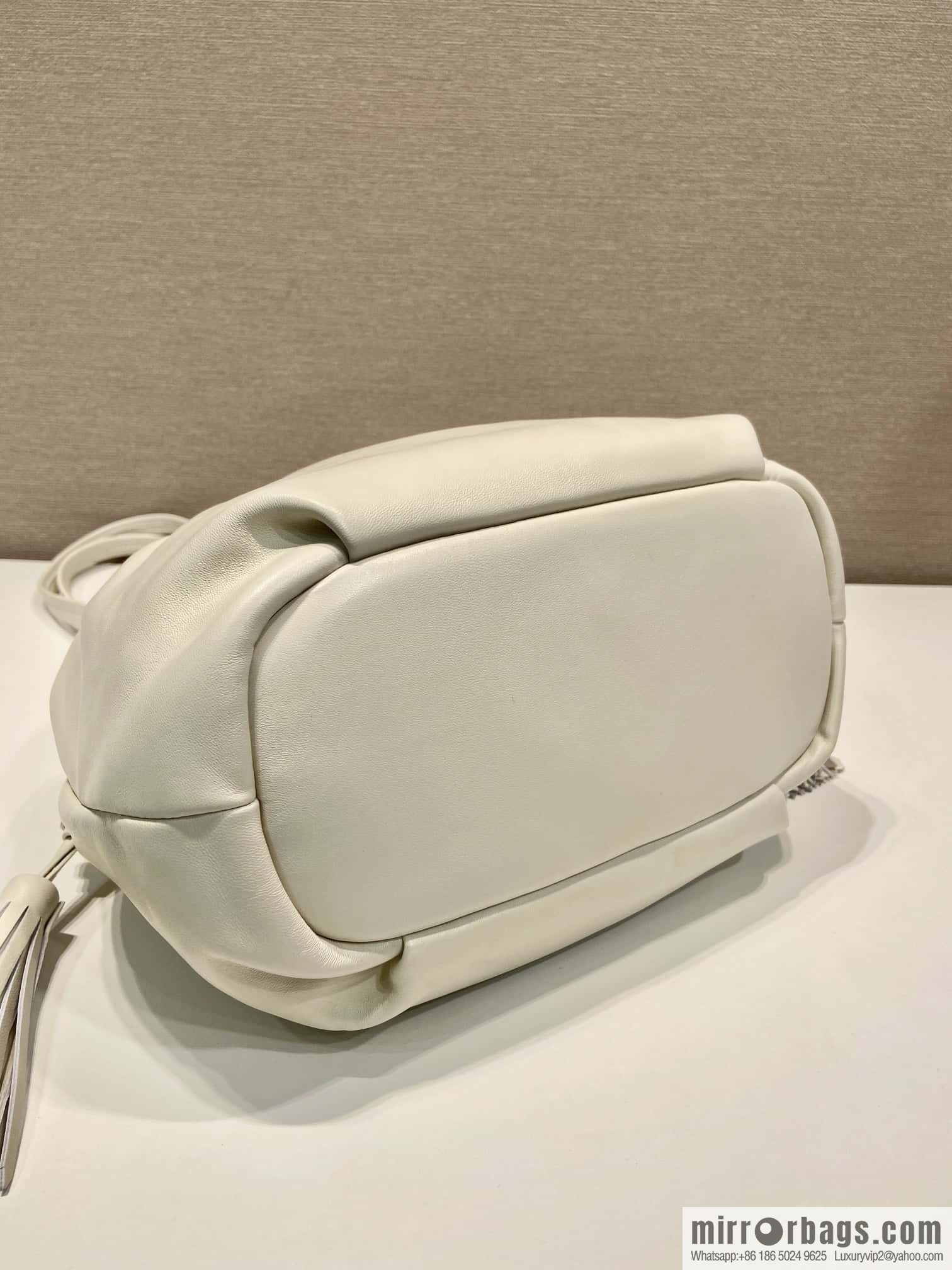 PRADA 🎉 new lucky bag 🎉 1BG541 small sheepskin 🎉🎉 white