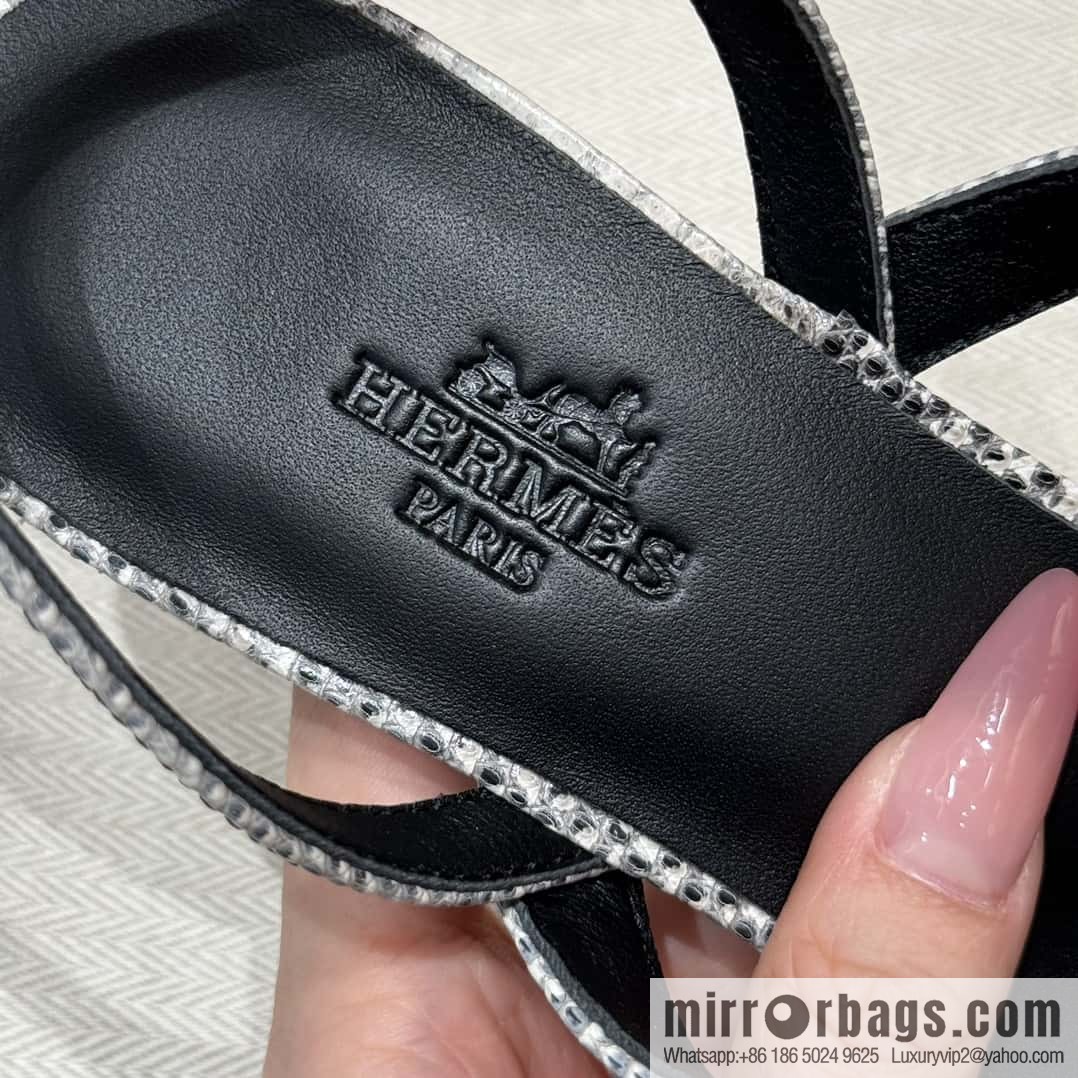 Hermès 160 Glamour Sandals 75