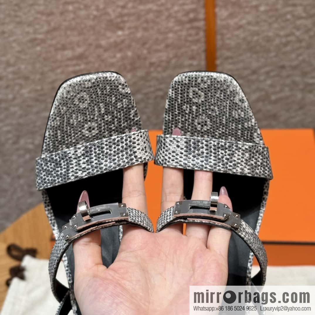 Hermès 160 Glamour Sandals 75