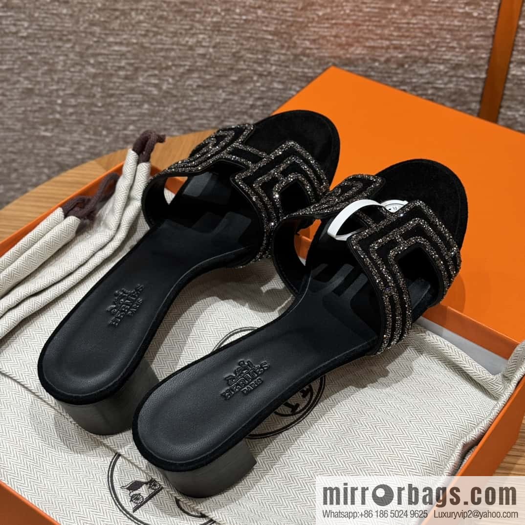 Hermès 2022 spring and summer new product H brand high-heeled diamond surface model