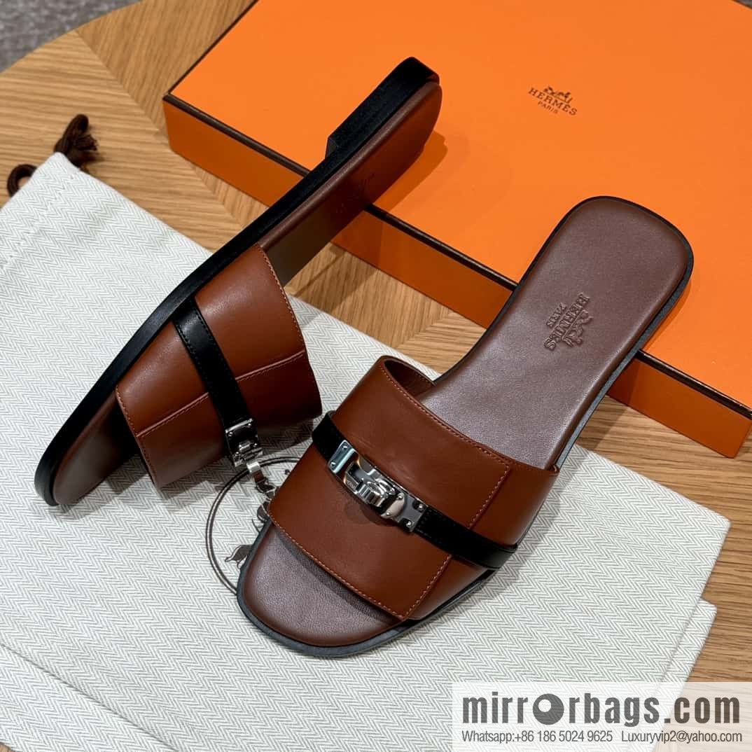 Hermès 183Kelly tow sandals Gigi50