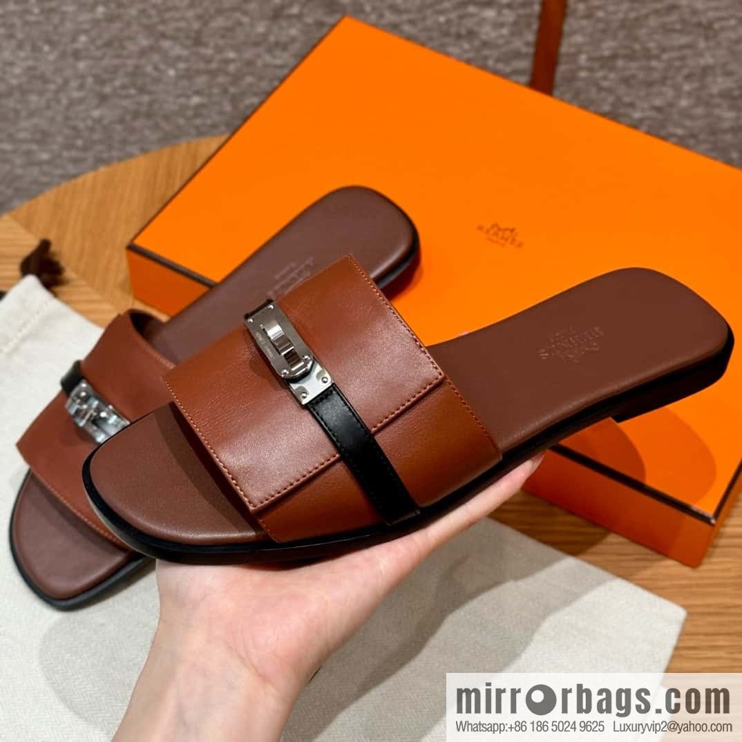 Hermès 183Kelly tow sandals Gigi50
