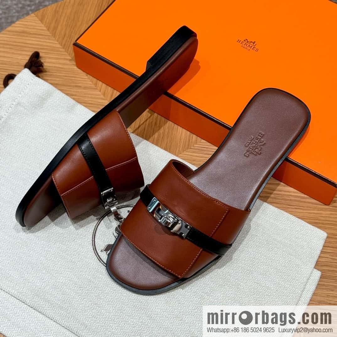 Hermès 183Kelly tow sandals Gigi50
