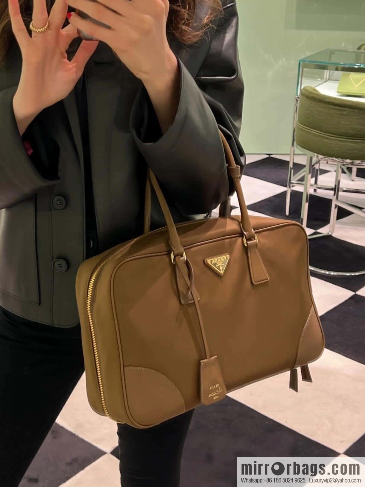 PRADA 🎉 new medieval bag 🎉 1BB114 large