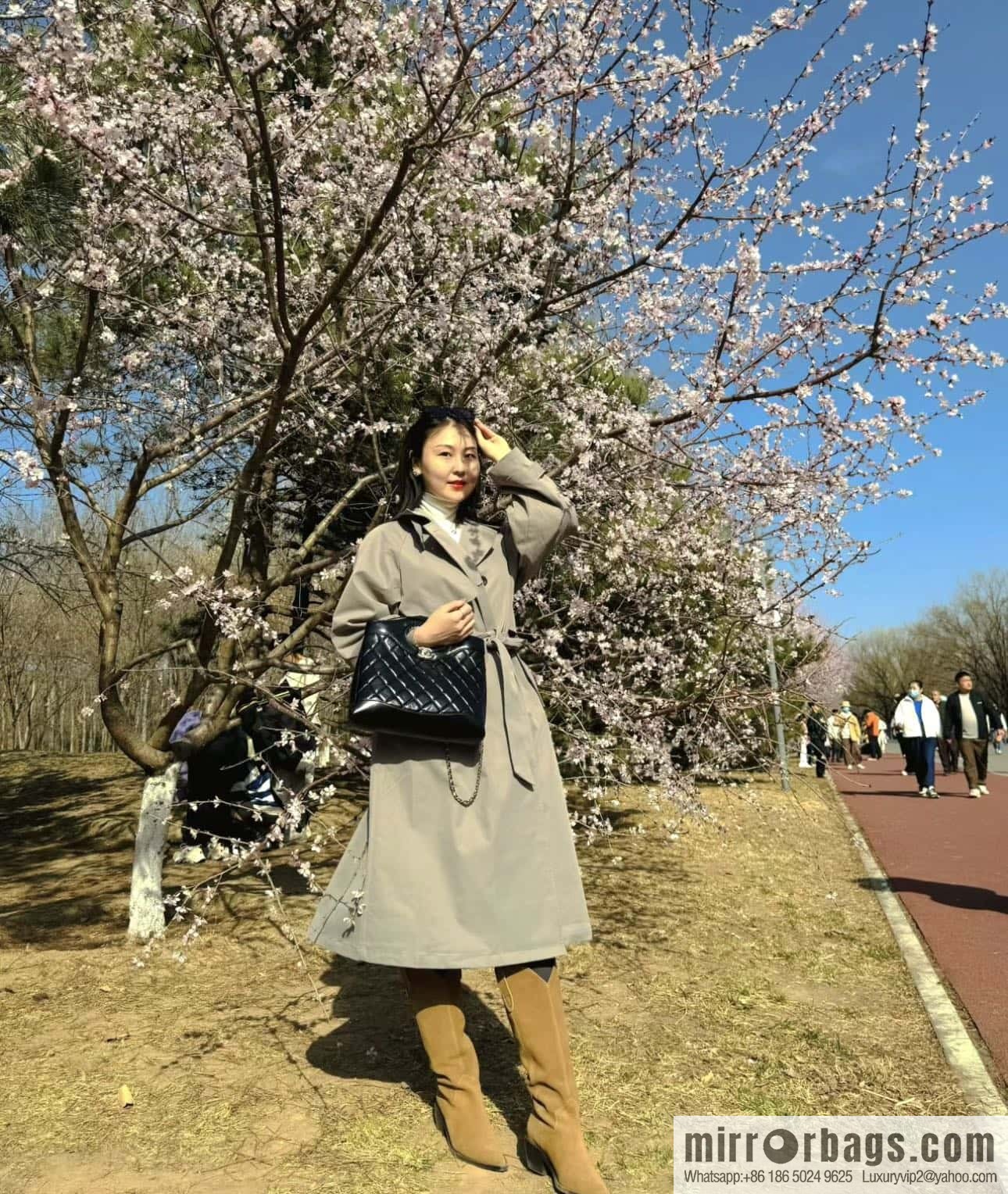 CHANEL 24S new small 31bag oil wax sheepskin AS4853 black