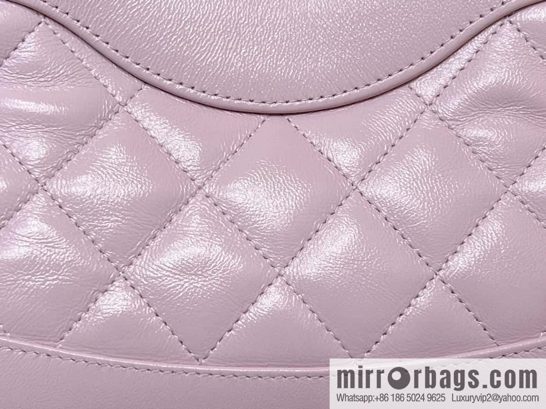 CHANEL 24S 31bag nano oil wax sheepskin AP3656 purple