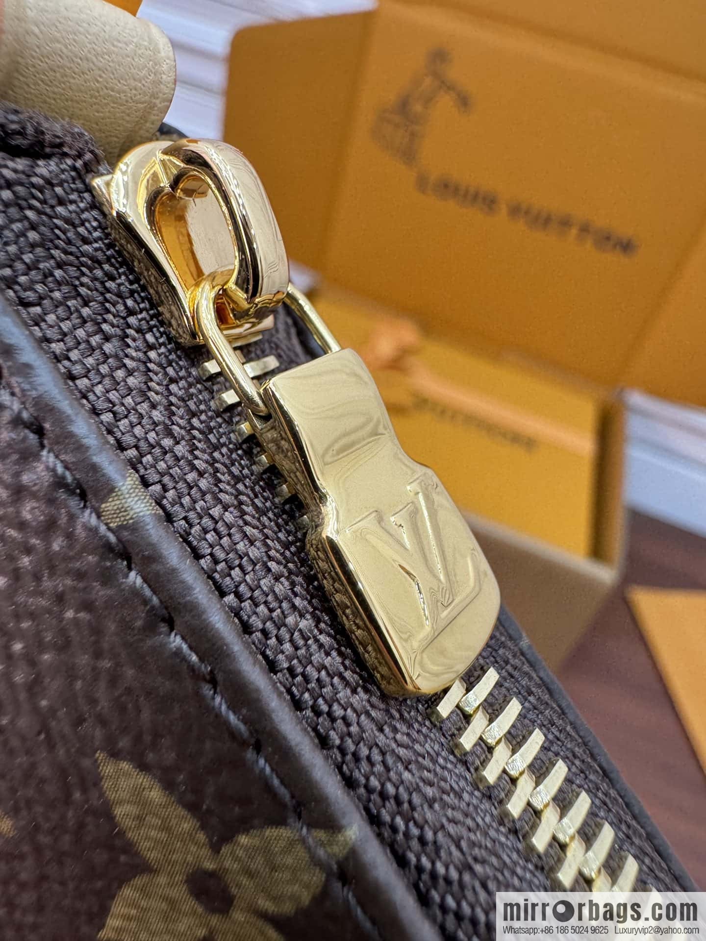 LV M47123 Bolsa Pochette Tirette
