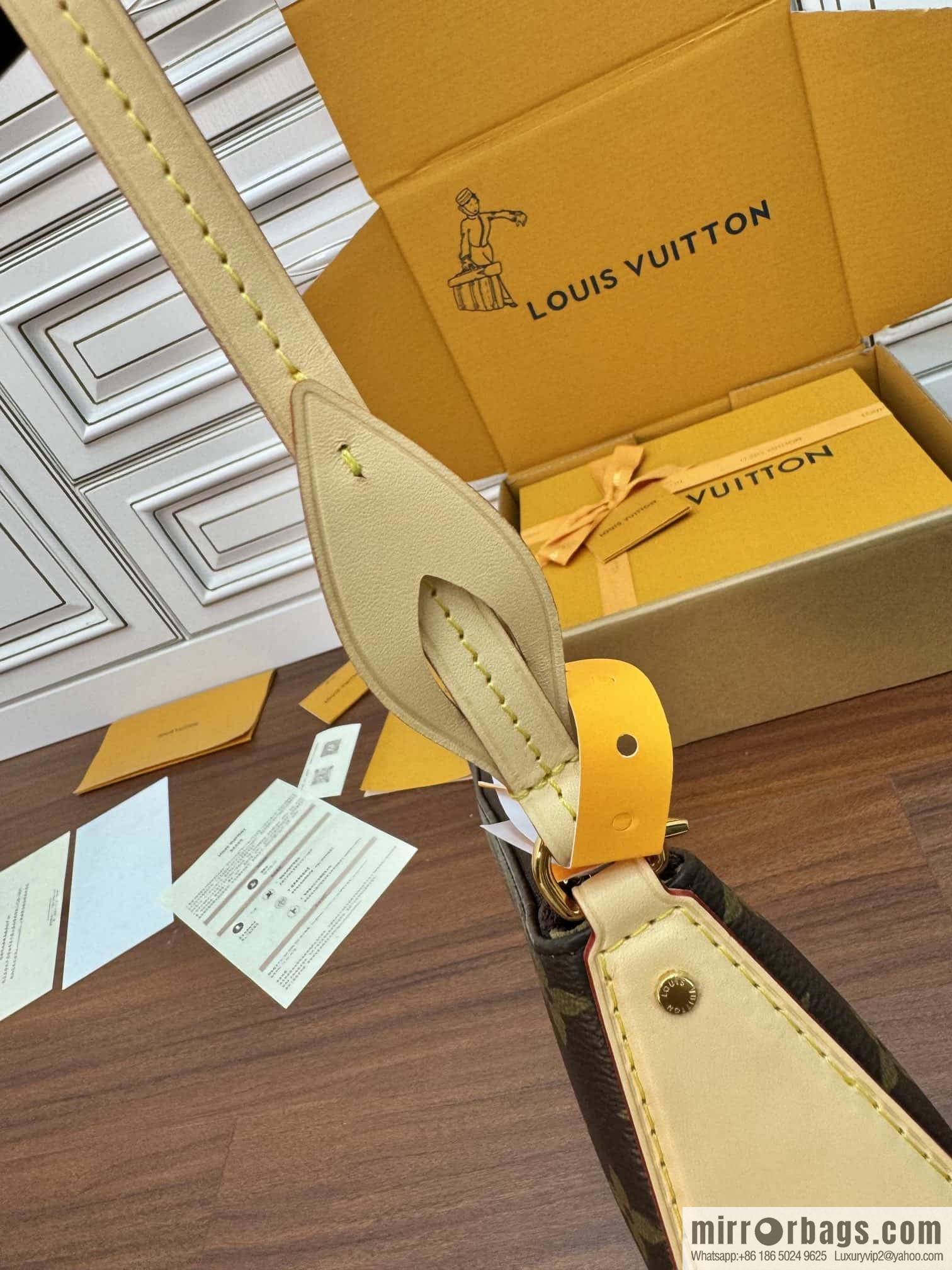 LV M47123 Bolsa Pochette Tirette