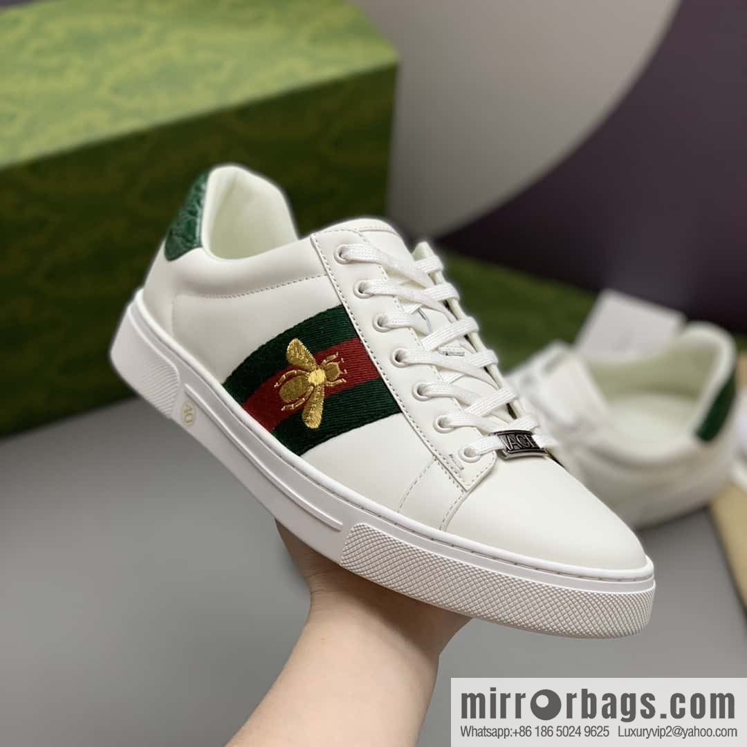 GUCCI 🔥 men's casual white shoes