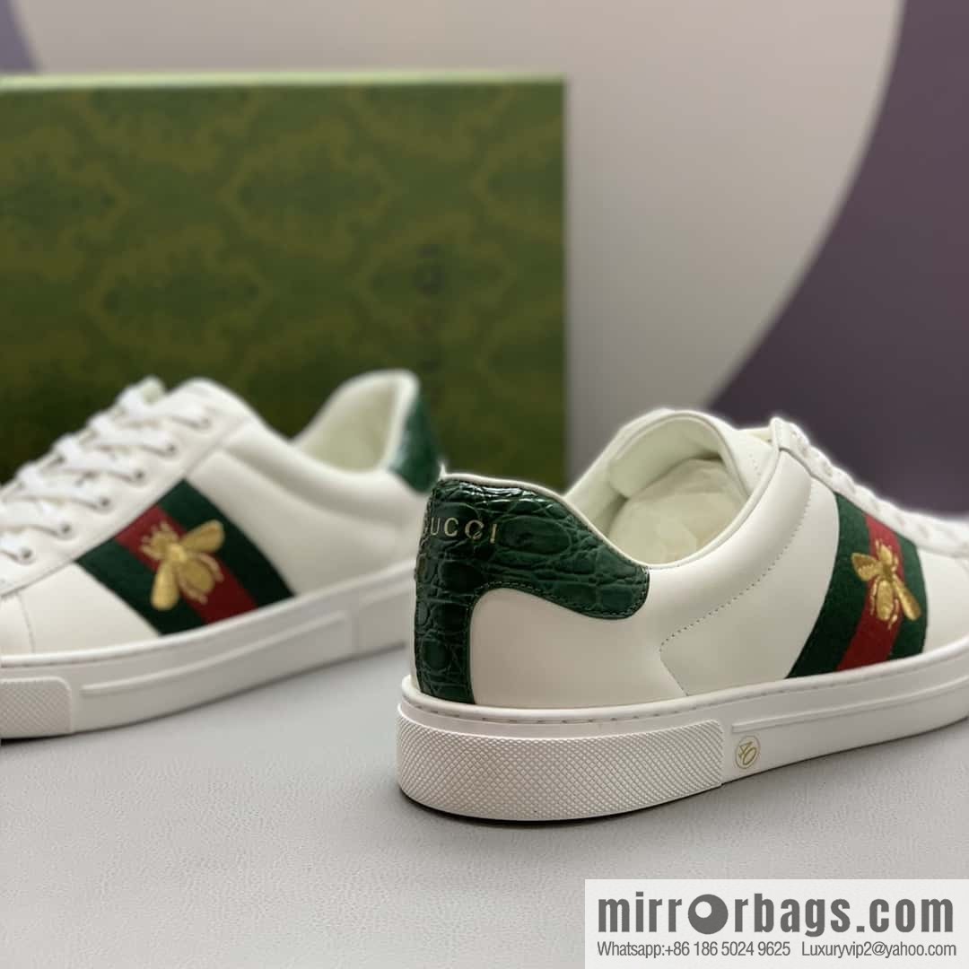 GUCCI 🔥 men's casual white shoes