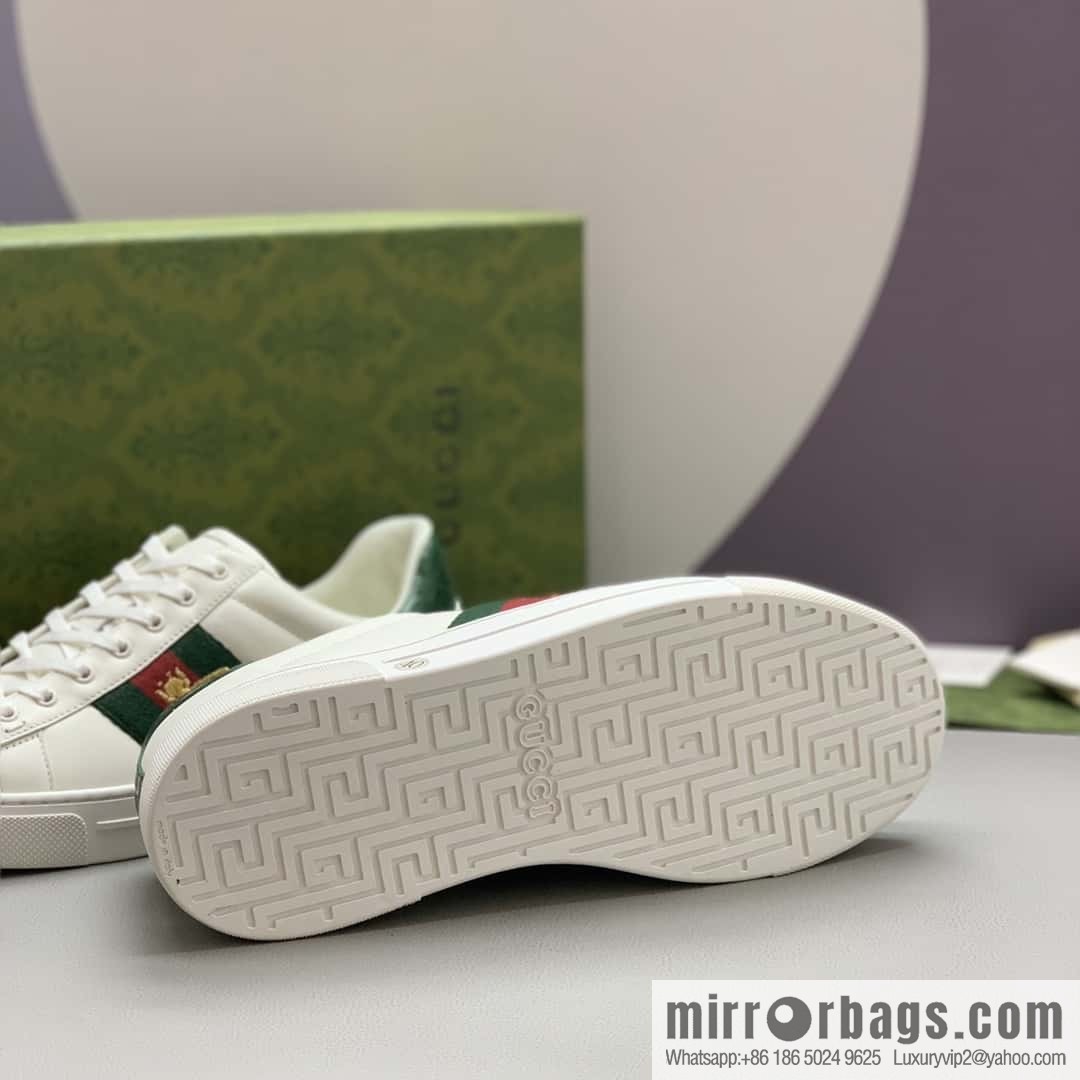 GUCCI 🔥 men's casual white shoes