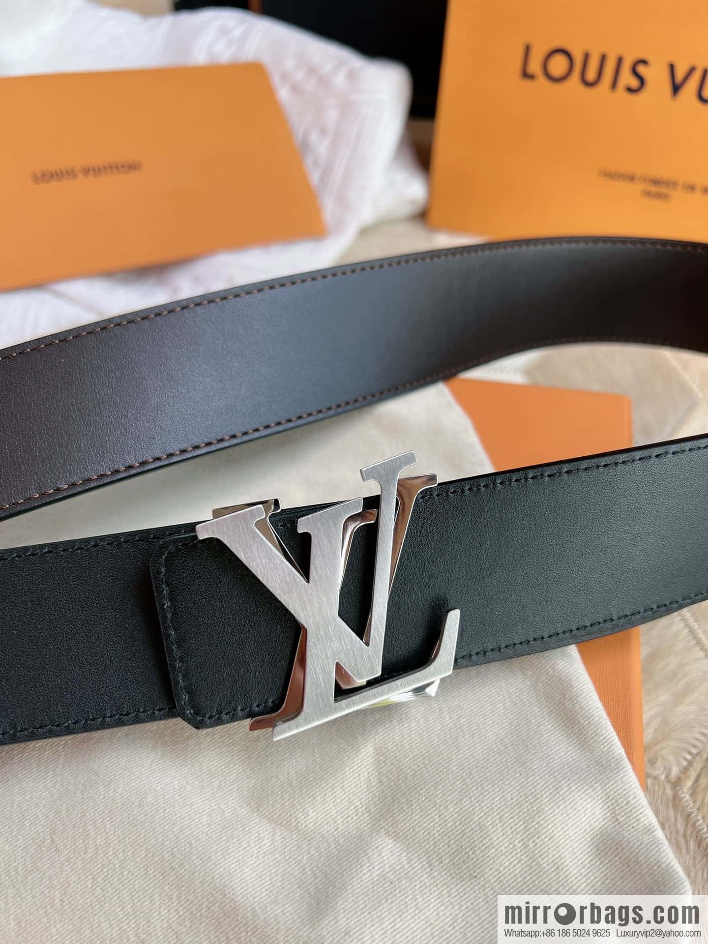LV/Louis Vuitton Shake 40mm Double Sided Belt