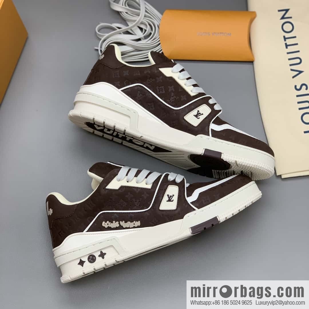 LV π· couple sports and leisure shoes