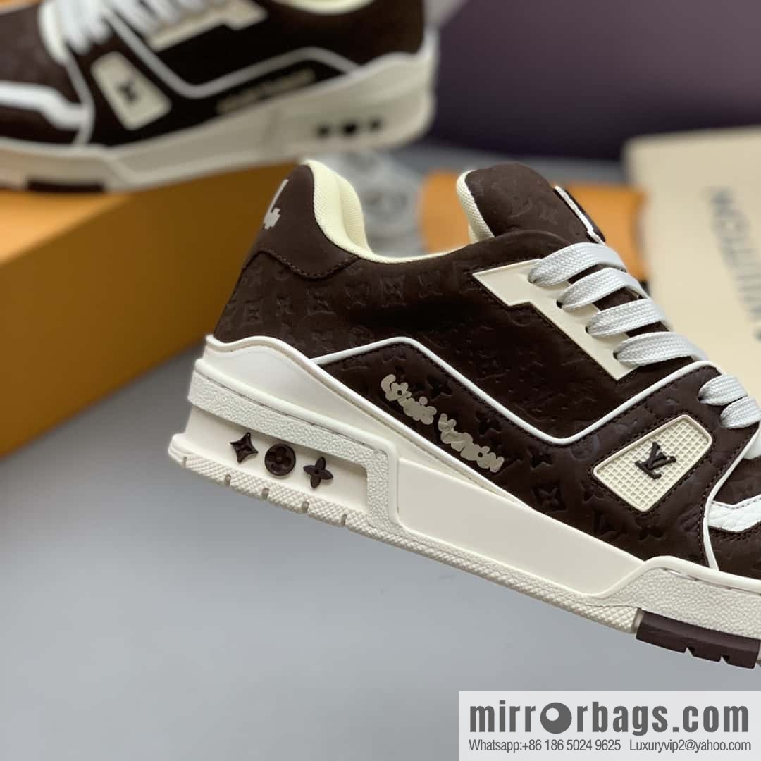 LV π· couple sports and leisure shoes