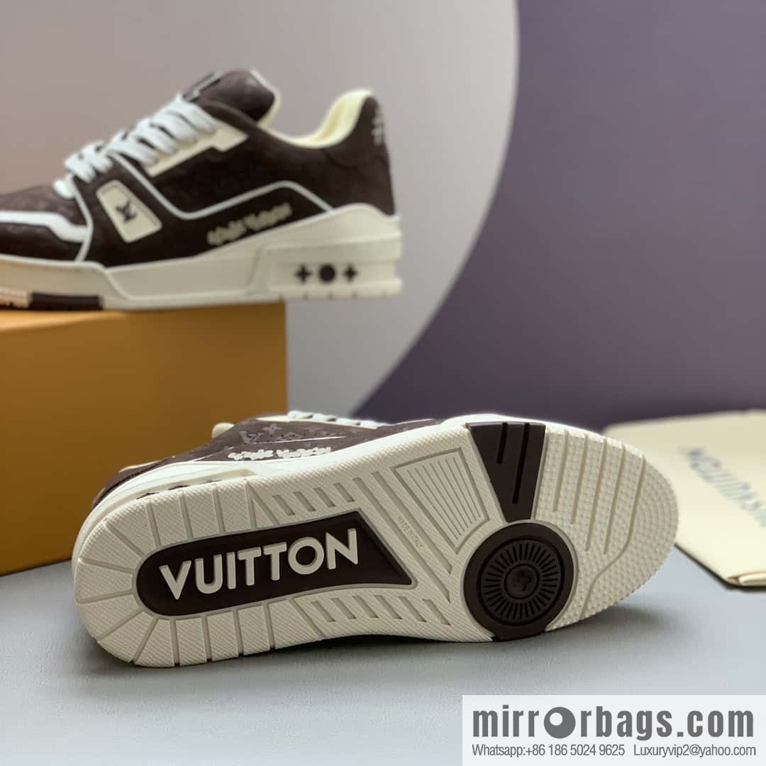 LV π· couple sports and leisure shoes