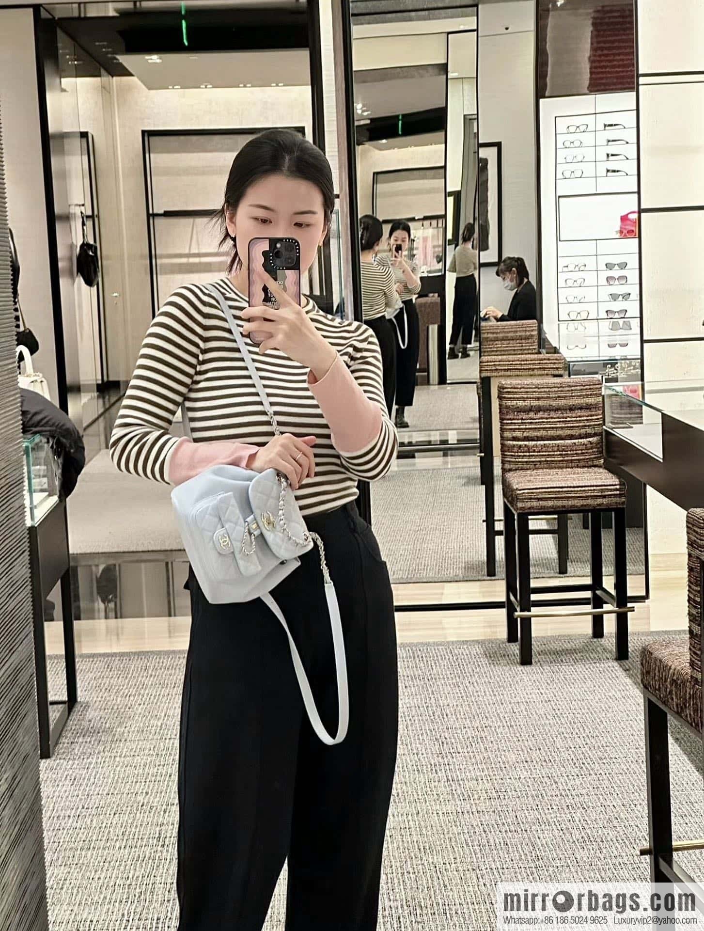 CHANEL classic ten thousand years duma backpack AS2908