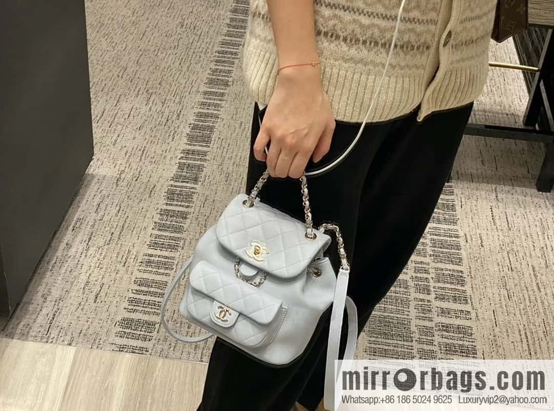 CHANEL classic ten thousand years duma backpack AS2908
