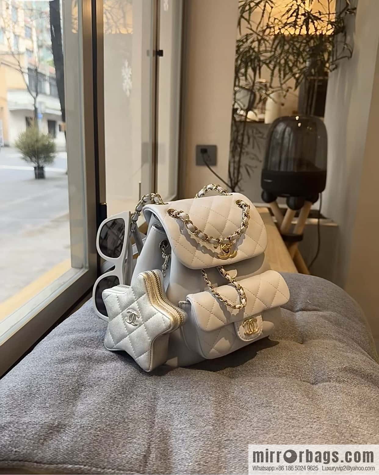 CHANEL classic ten thousand years duma backpack AS2908