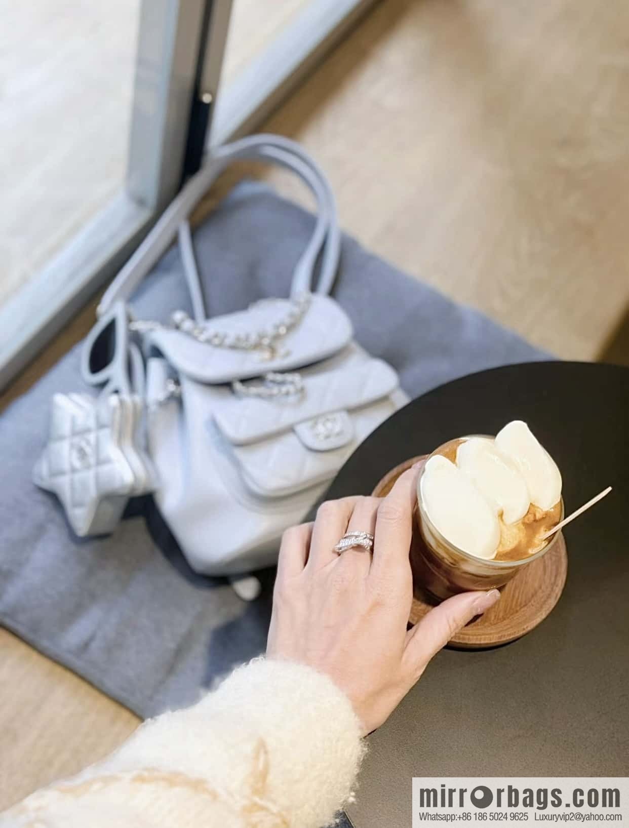 CHANEL classic ten thousand years duma backpack AS2908