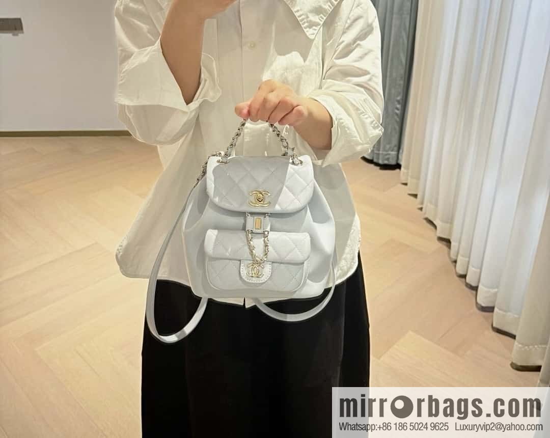 CHANEL classic ten thousand years duma backpack AS2908