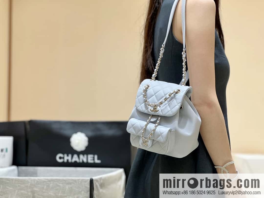 CHANEL classic ten thousand years duma backpack AS2908