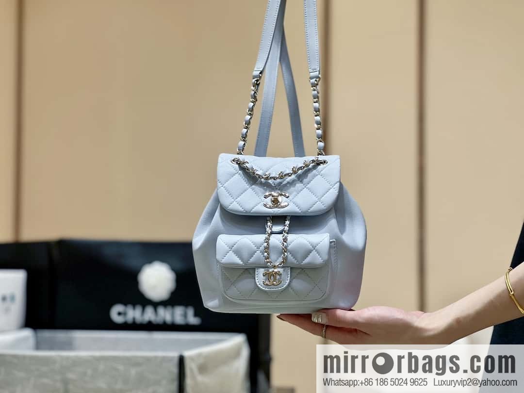 CHANEL classic ten thousand years duma backpack AS2908