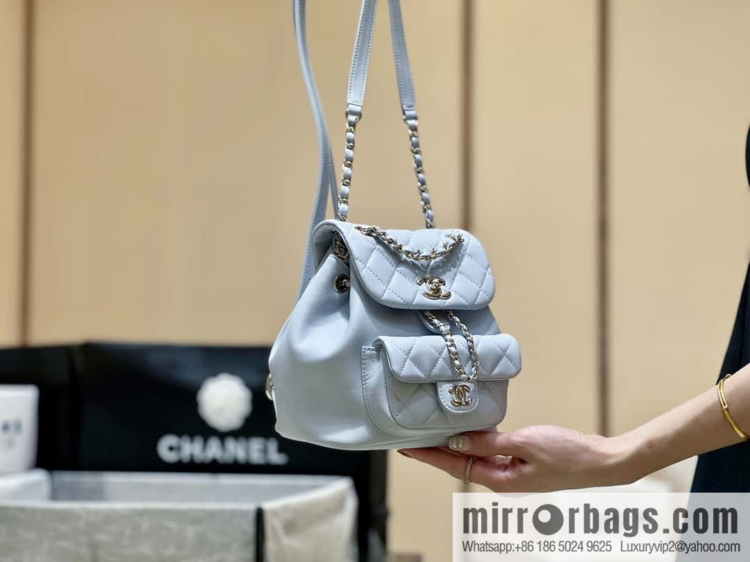 CHANEL classic ten thousand years duma backpack AS2908