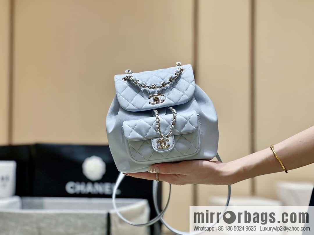 CHANEL classic ten thousand years duma backpack AS2908