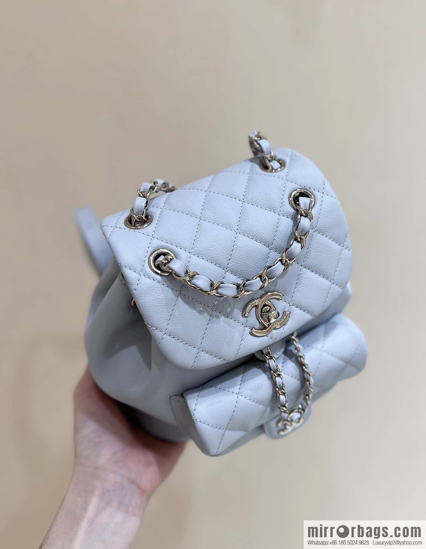 CHANEL classic ten thousand years duma backpack AS2908
