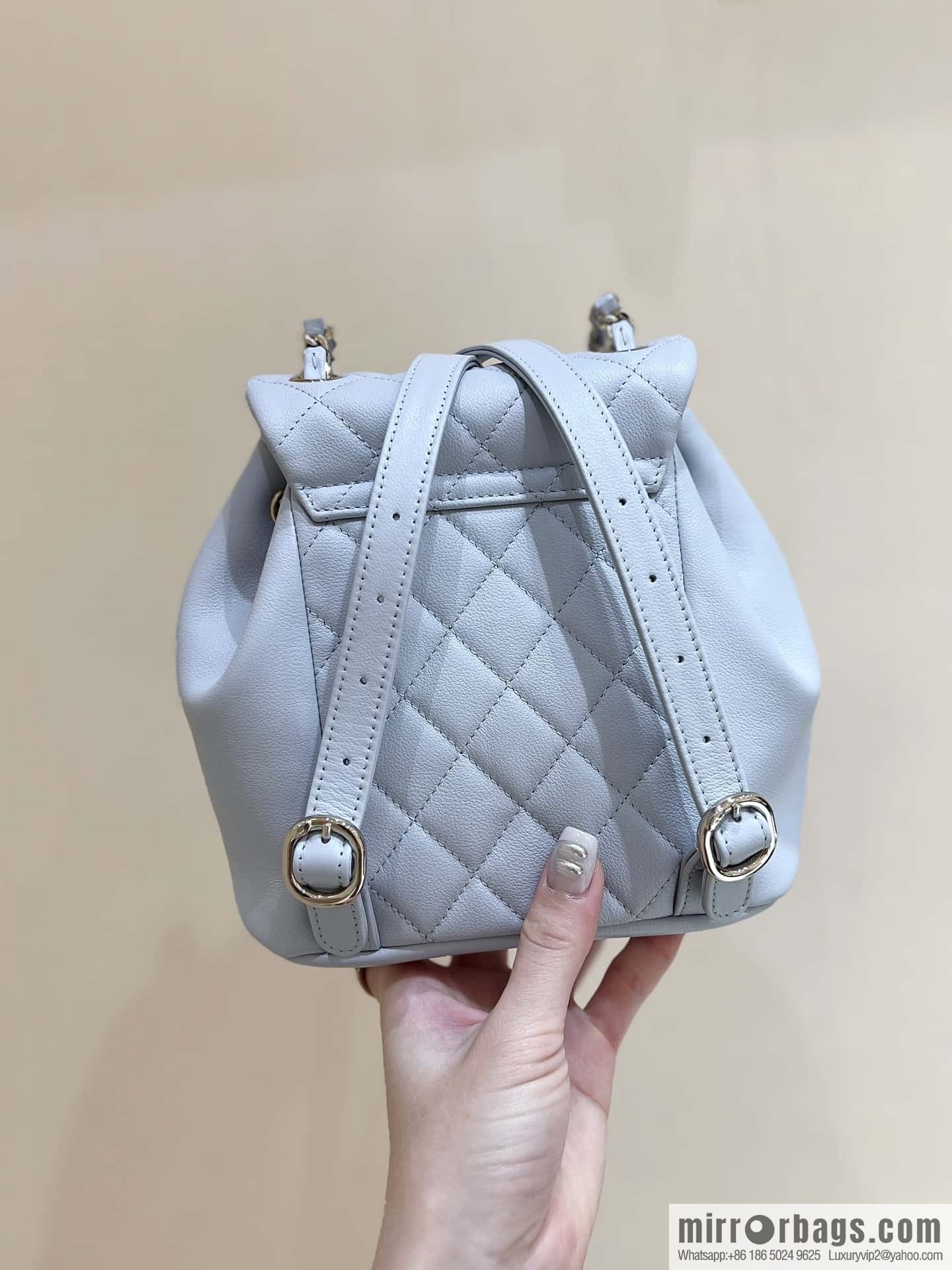CHANEL classic ten thousand years duma backpack AS2908