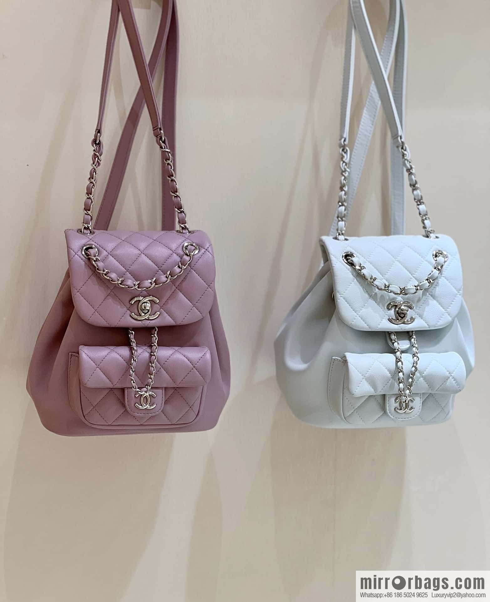 CHANEL classic ten thousand years duma backpack AS2908