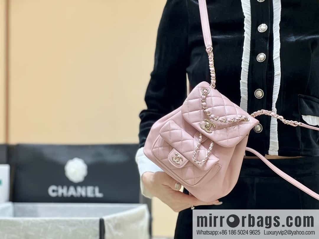 CHANEL classic ten thousand years duma backpack AS2908
