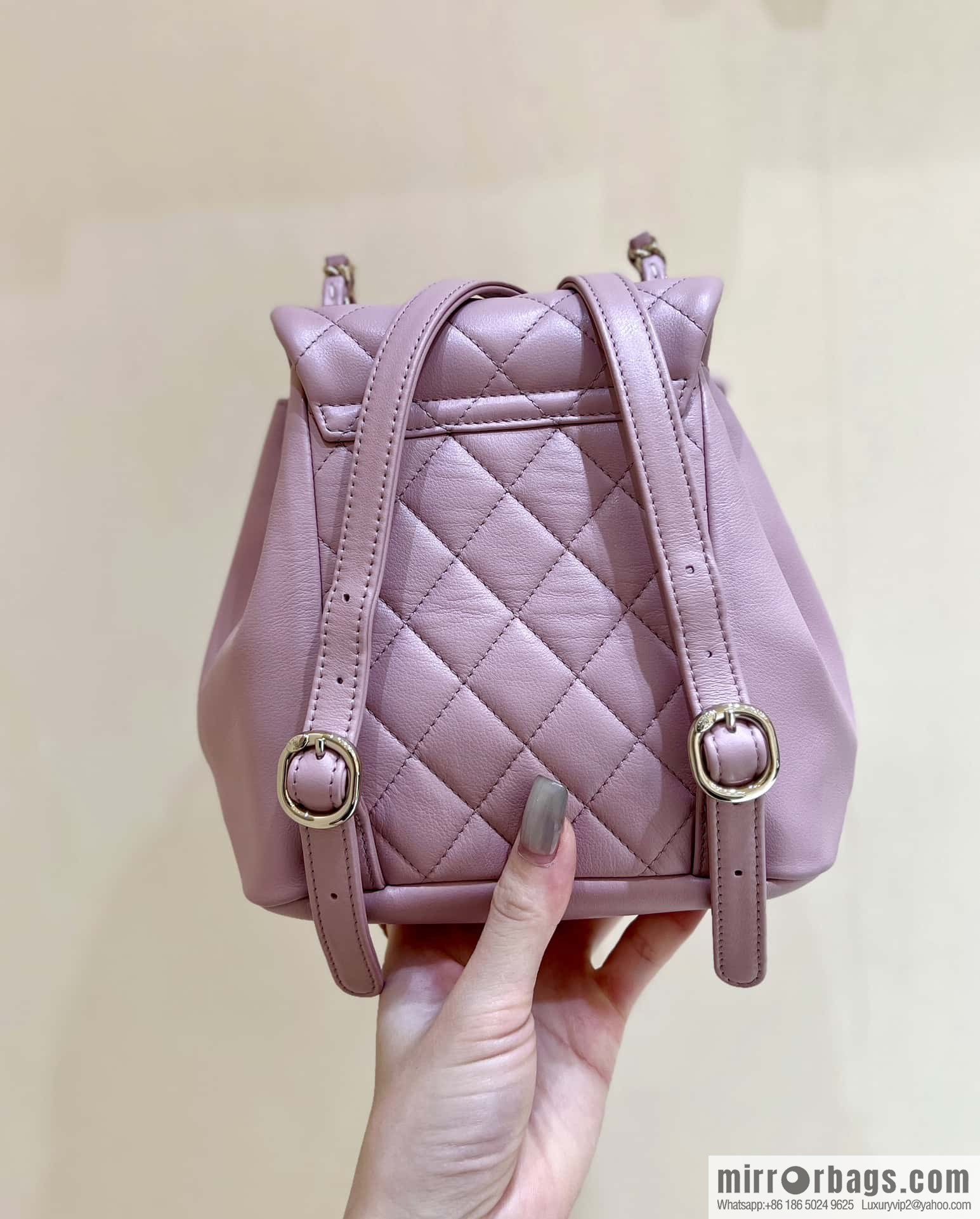 CHANEL classic ten thousand years duma backpack AS2908