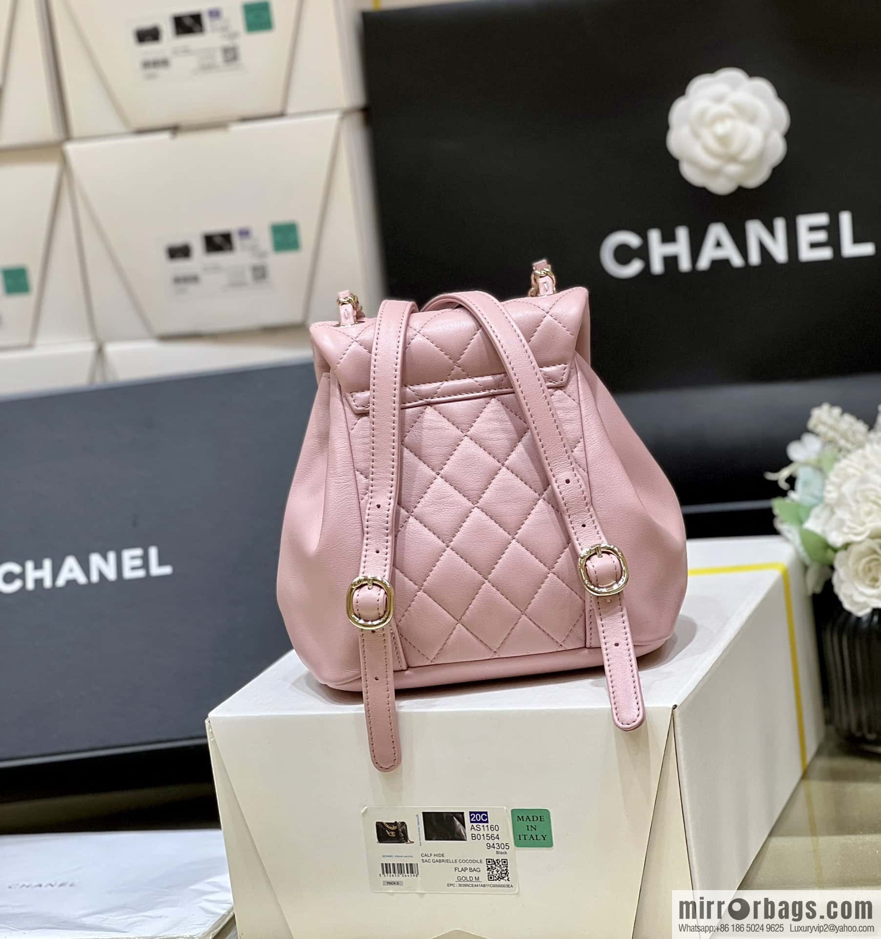 CHANEL classic ten thousand years duma backpack AS2908