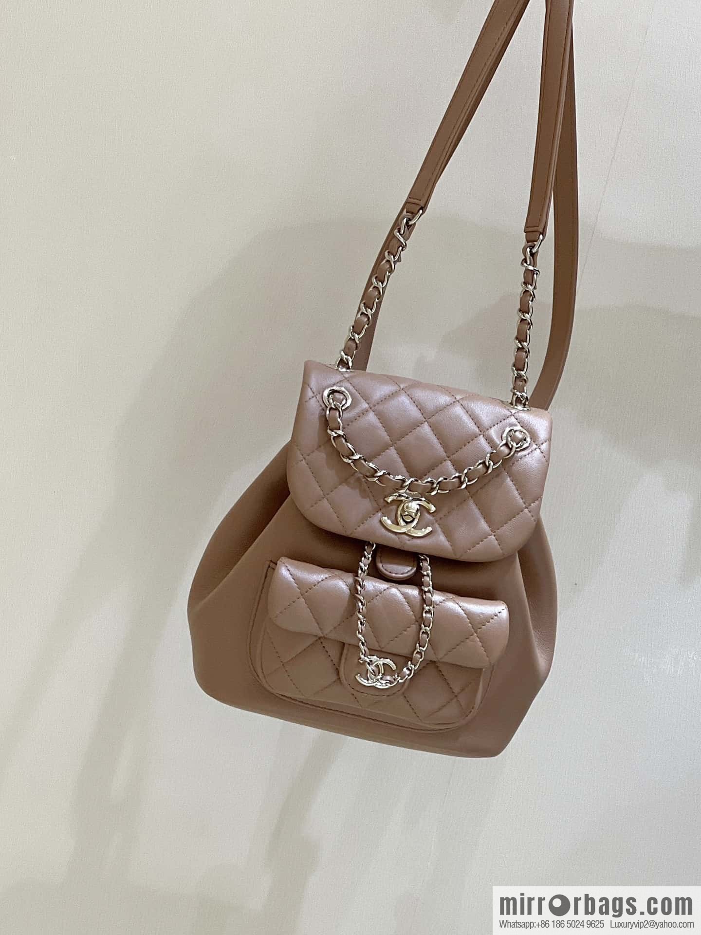 CHANEL classic ten thousand years duma backpack AS2908