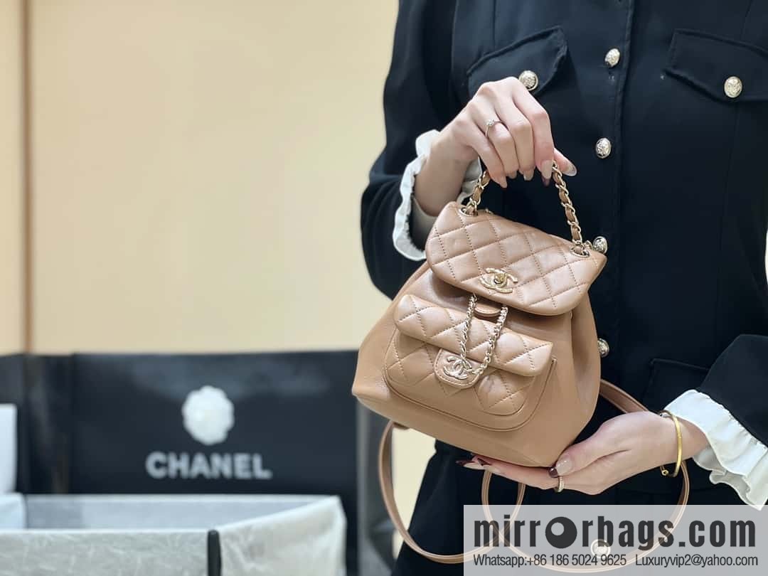 CHANEL classic ten thousand years duma backpack AS2908