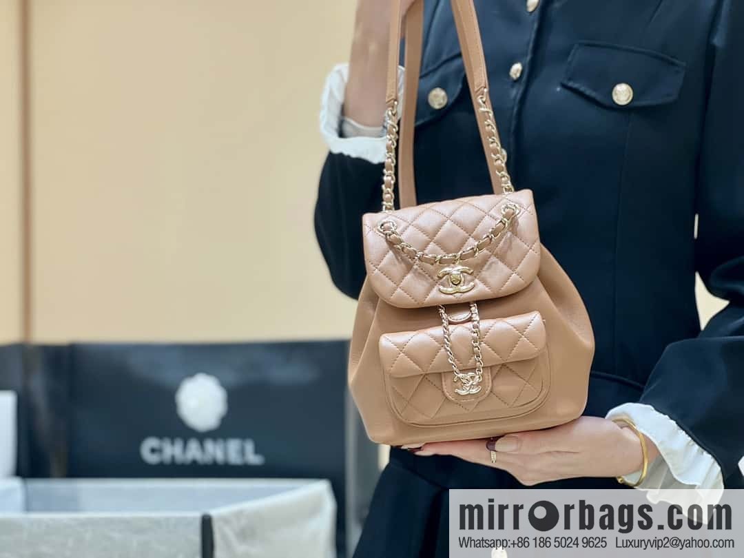 CHANEL classic ten thousand years duma backpack AS2908