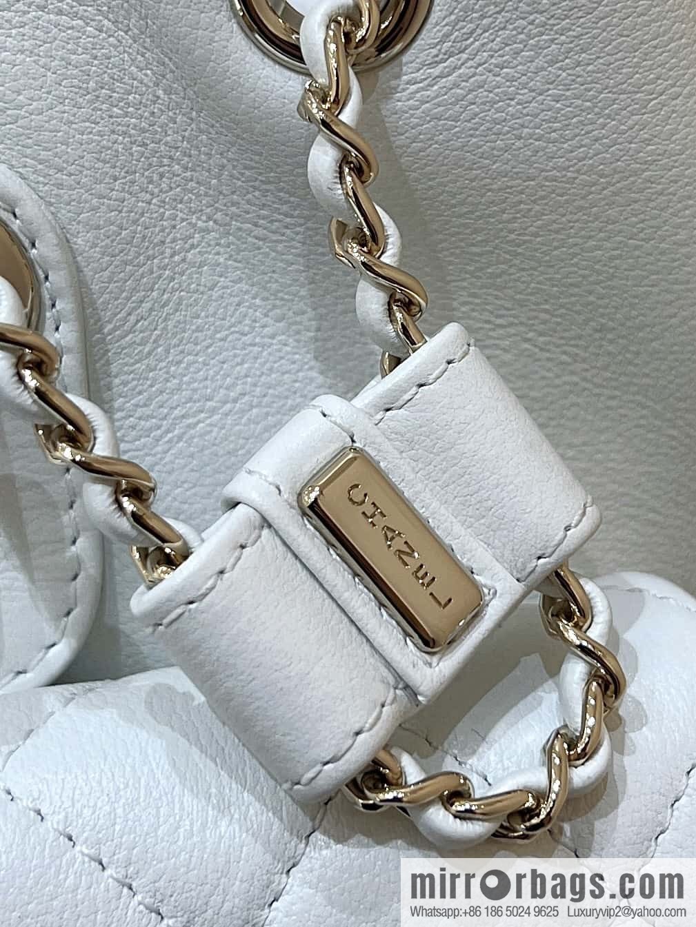 CHANEL classic ten thousand years duma small backpack AS2908 white