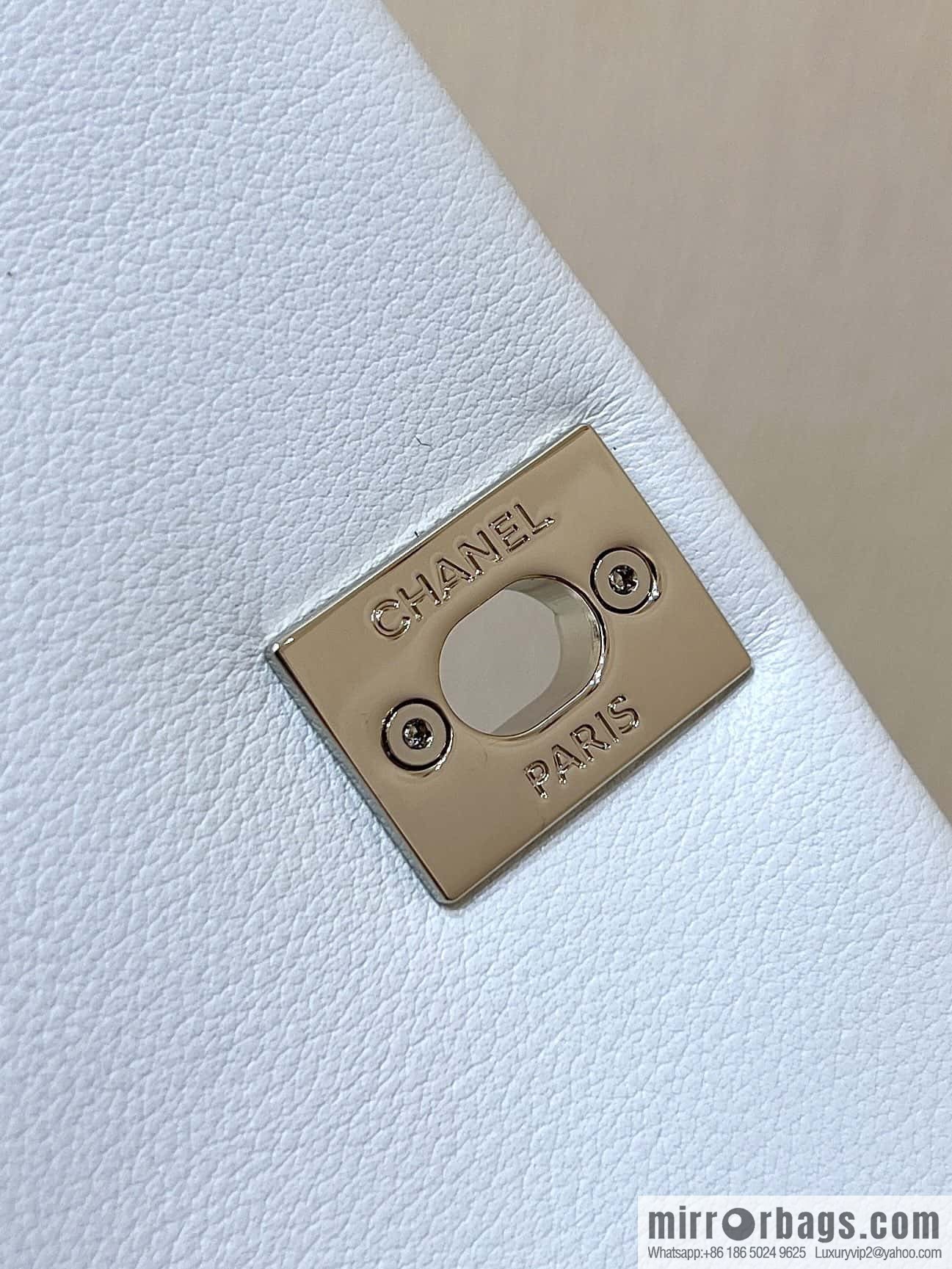 CHANEL classic ten thousand years duma small backpack AS2908 white