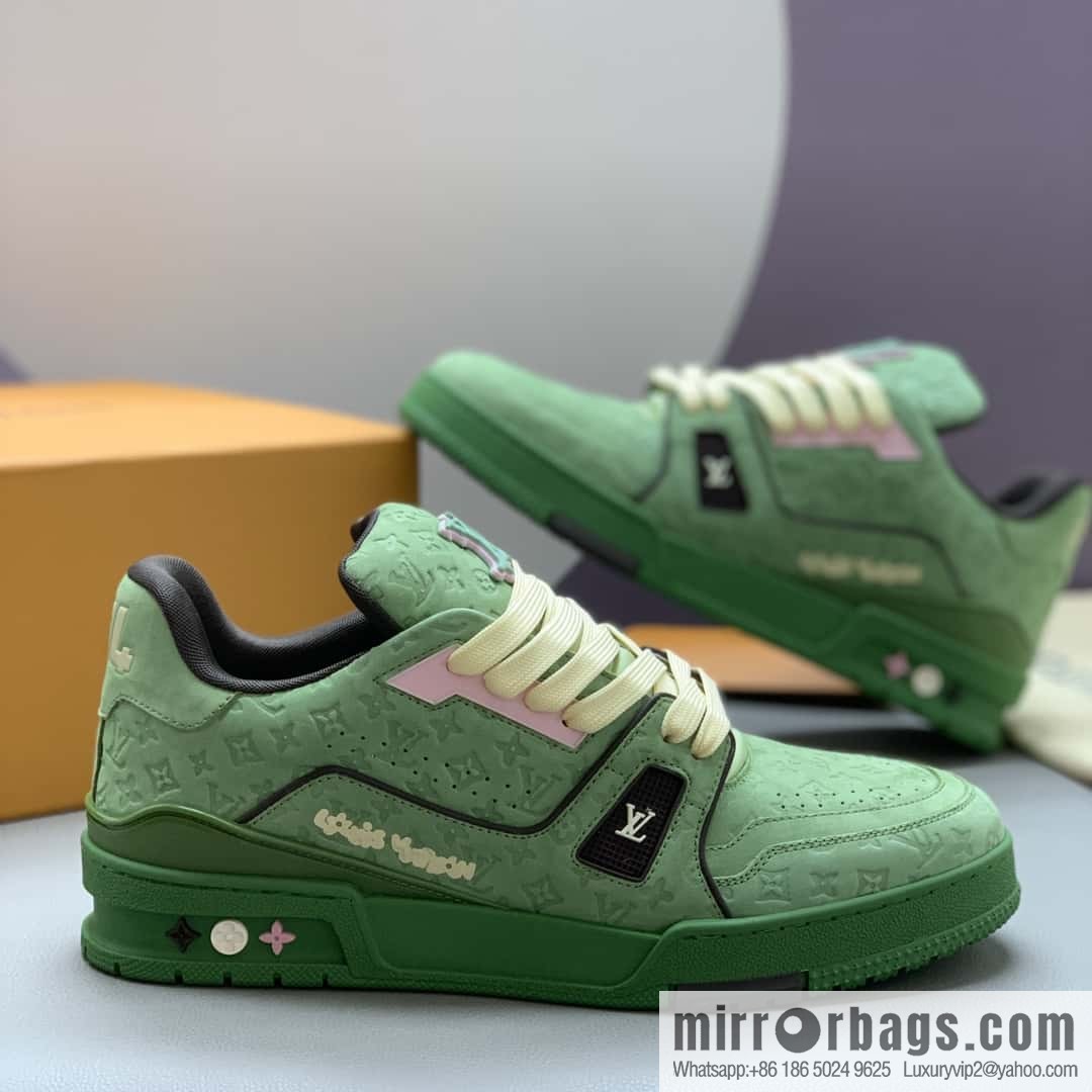 LV 📷 couple sports and leisure shoes