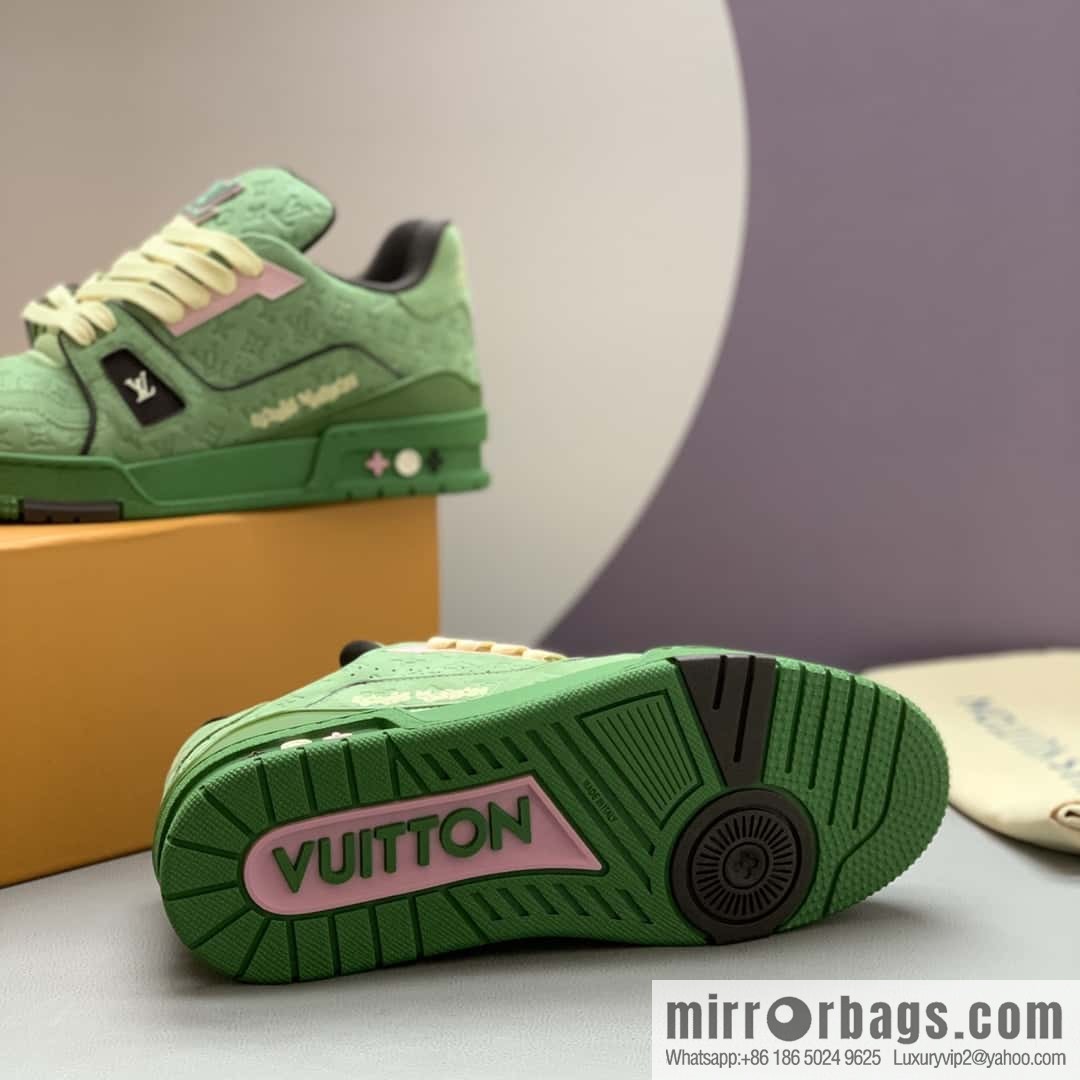 LV 📷 couple sports and leisure shoes