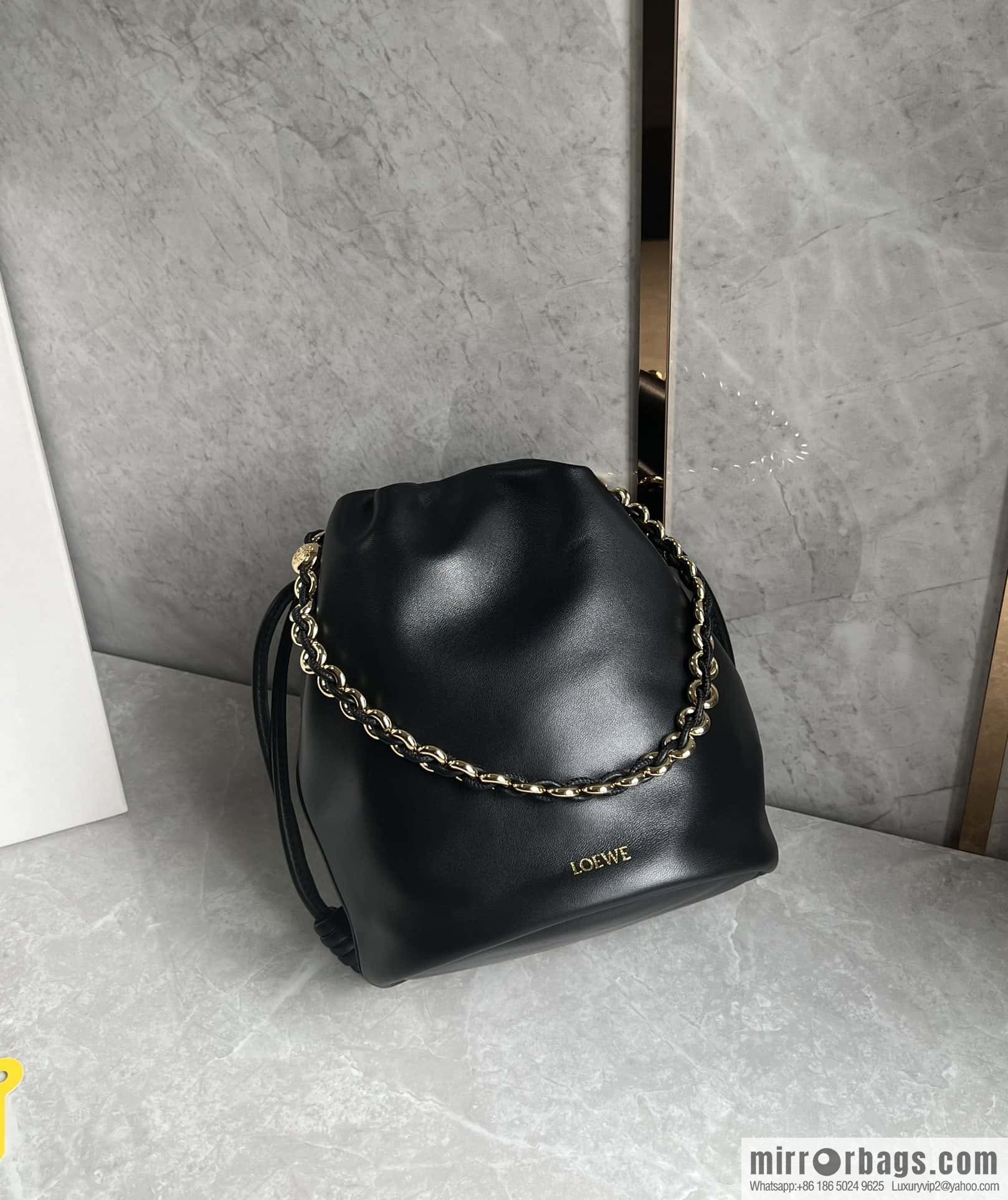 LOEWE Flamenco Purse Bucket 0806 black