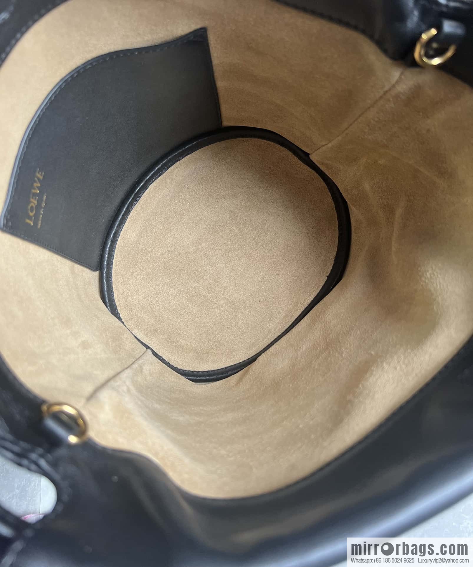 LOEWE Flamenco Purse Bucket 0806 black