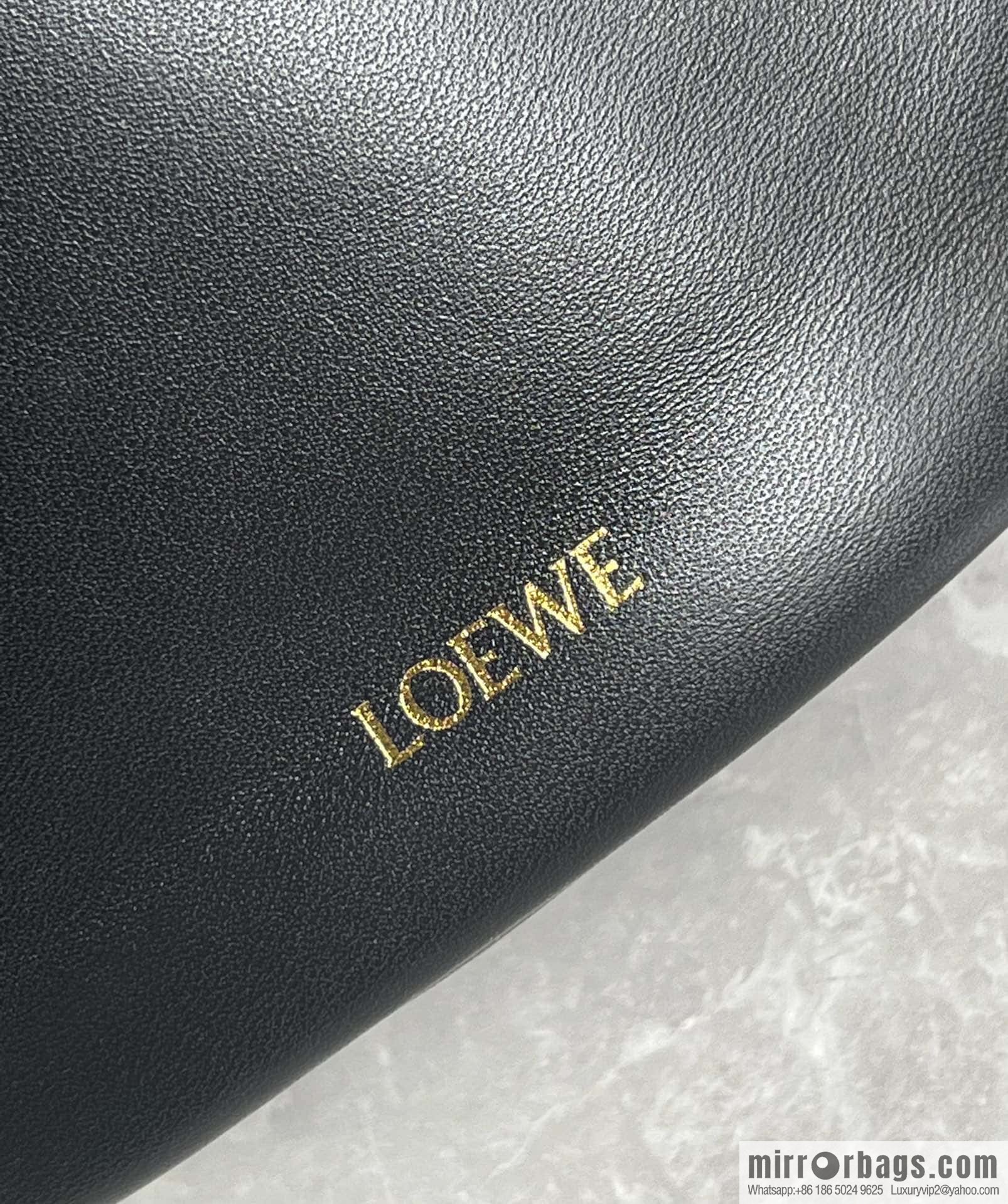 LOEWE Flamenco Purse Bucket 0806 black