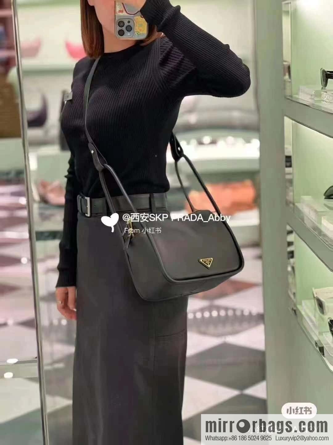 PRADA 🎉 🎉 1BA451 🎉🎉 black