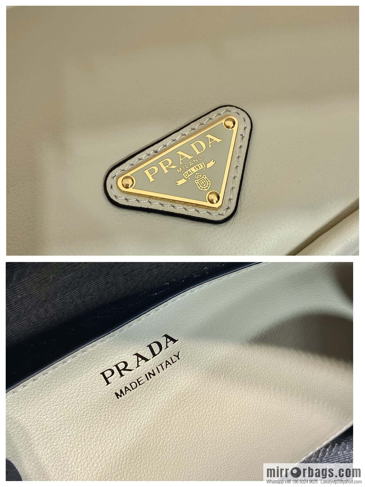 PRADA 🎉 New 🎉 1BA451 🎉🎉 White