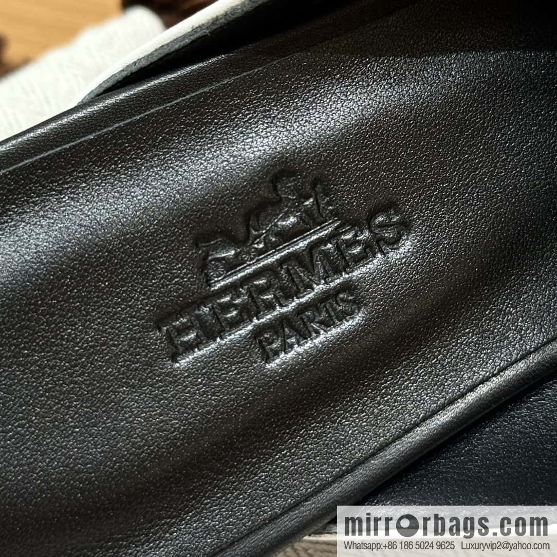 Hermès 188 OZ mule half drag, lizard 🦎 primary color /1B/Ombre Lizard/Lizard🦎