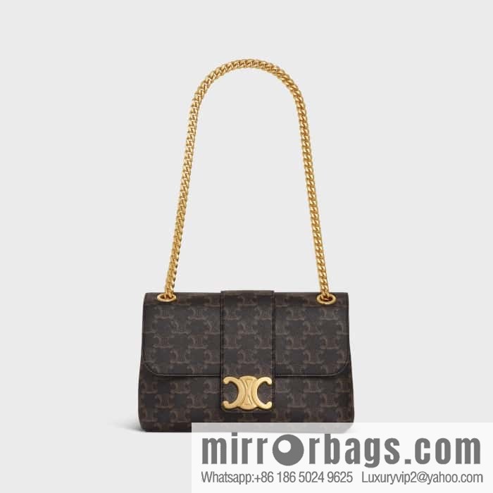 CELINE VICTOIRE M, logo printed handbag 115852 old color