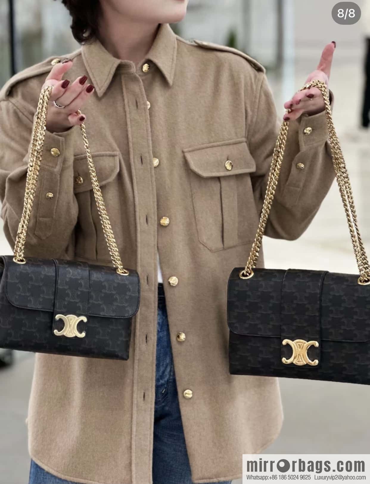 CELINE VICTOIRE M, logo printed handbag 115852 old color